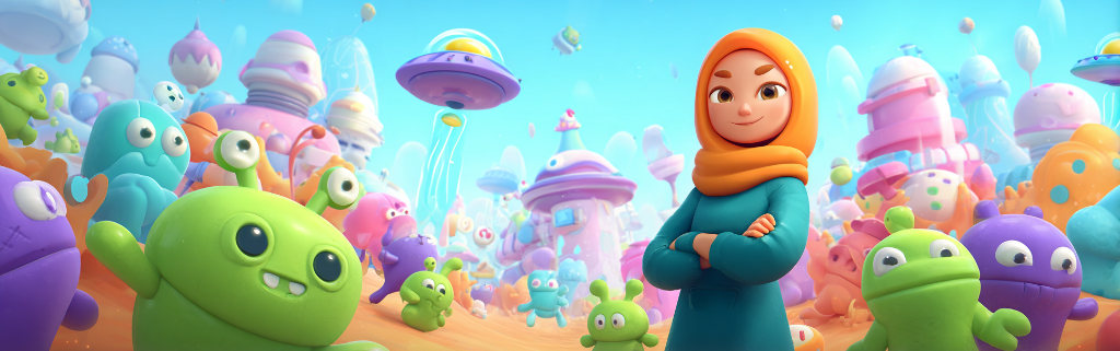 Destroy Aliens Banner